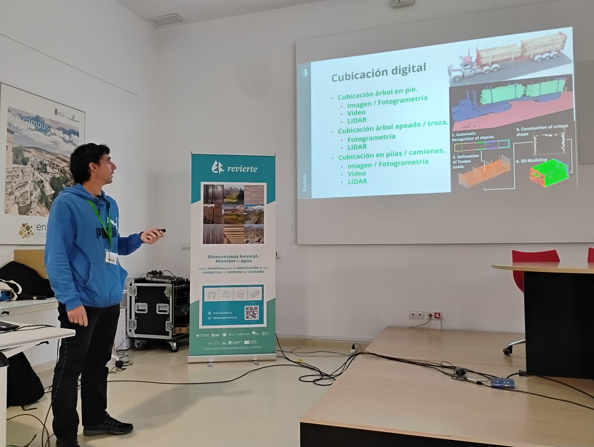 SINTETIC y REVIERTE unen fuerzas para mostrar tecnologías forestales innovadoras