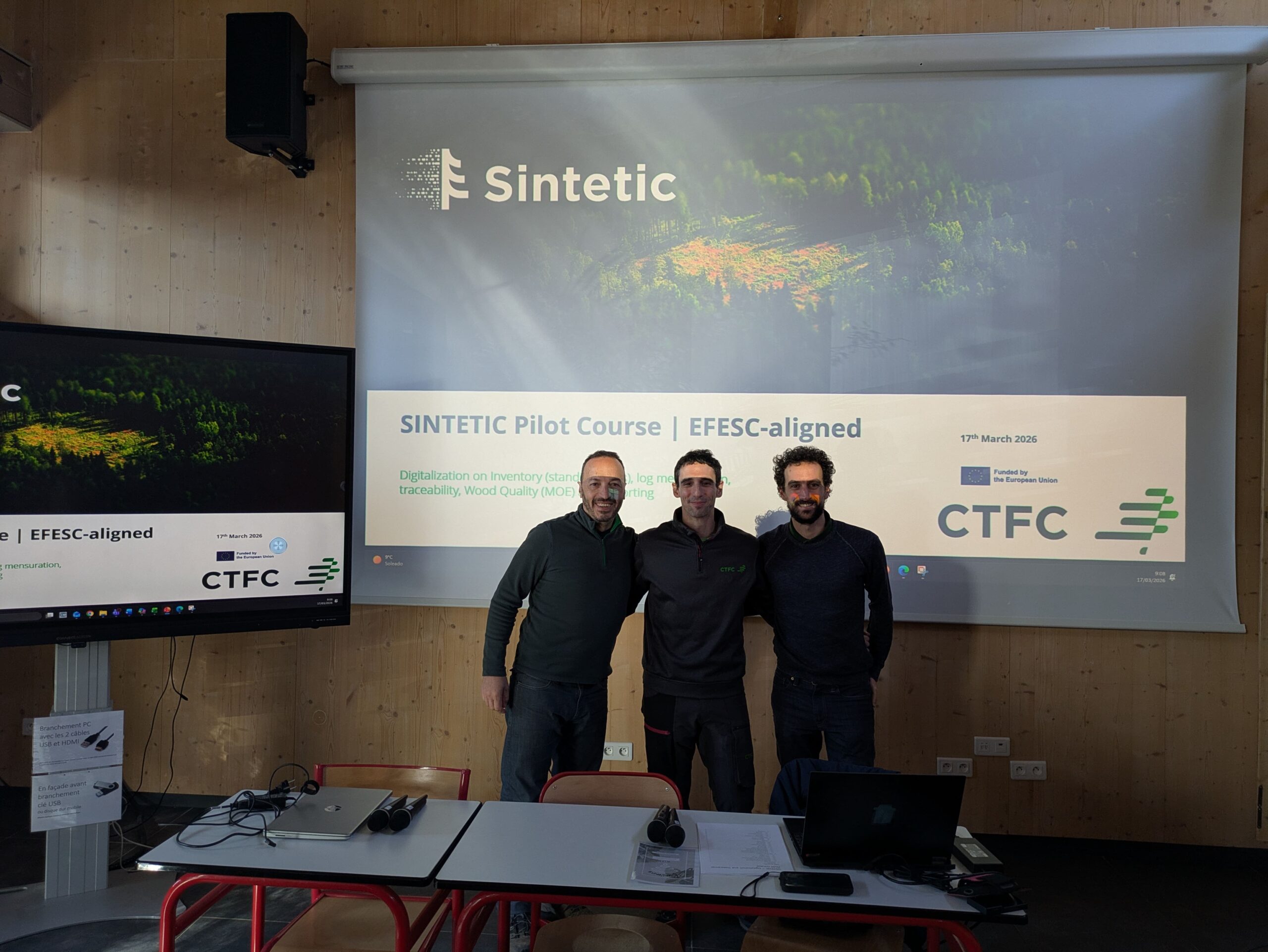 SINTETIC Training Programme Presented at EFESC Annual Meeting